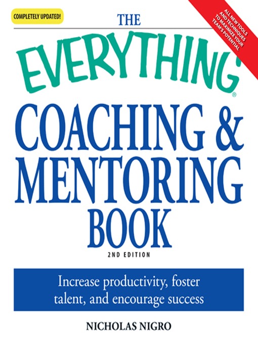 Title details for The Everything Coaching and Mentoring Book by Nicholas Nigro - Available